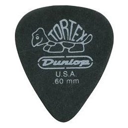 Медиатор Dunlop 488P.60 Tortex Pitch Black Players Pack 0.60 - Фото №25270