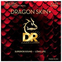 DR Strings Dragon Skin+ Electric - Medium 8-String (10-75)