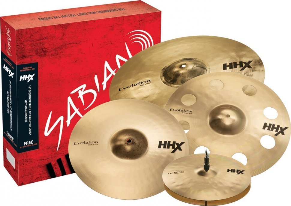 Набор тарелок для ударных Sabian HHX Evolution Promotional Set