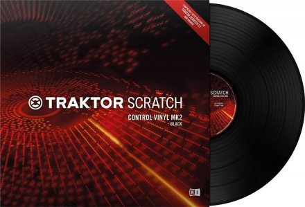 Native Instruments TRAKTOR SCRATCH Control Vinyl MK2 Black - Фото №114019