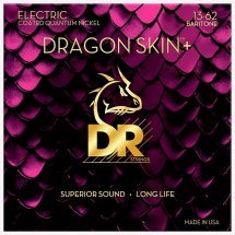 DR Strings Dragon Skin+ Electric - Baritone (13-62)