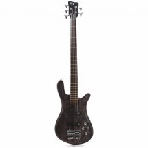 Warwick Teambuilt Pro Series Streamer LX, 5-String (Nirvana Black Transparent Satin)