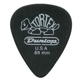 Медиатор Dunlop 488P.88 Tortex Pitch Black Players Pack 0.88 - Фото №25272