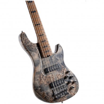 Бас-гитара Cort GB-Modern 5 (Open Pore Charcoal Gray) w/case - Фото №146393