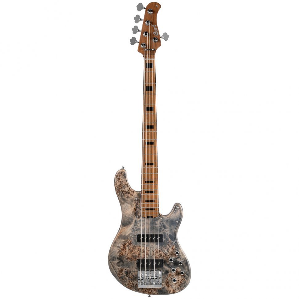 Бас-гитара Cort GB-Modern 5 (Open Pore Charcoal Gray) w/case
