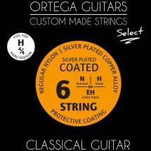 Ortega Custom Select Coated Regular Nylon NYS44H Hard Tension