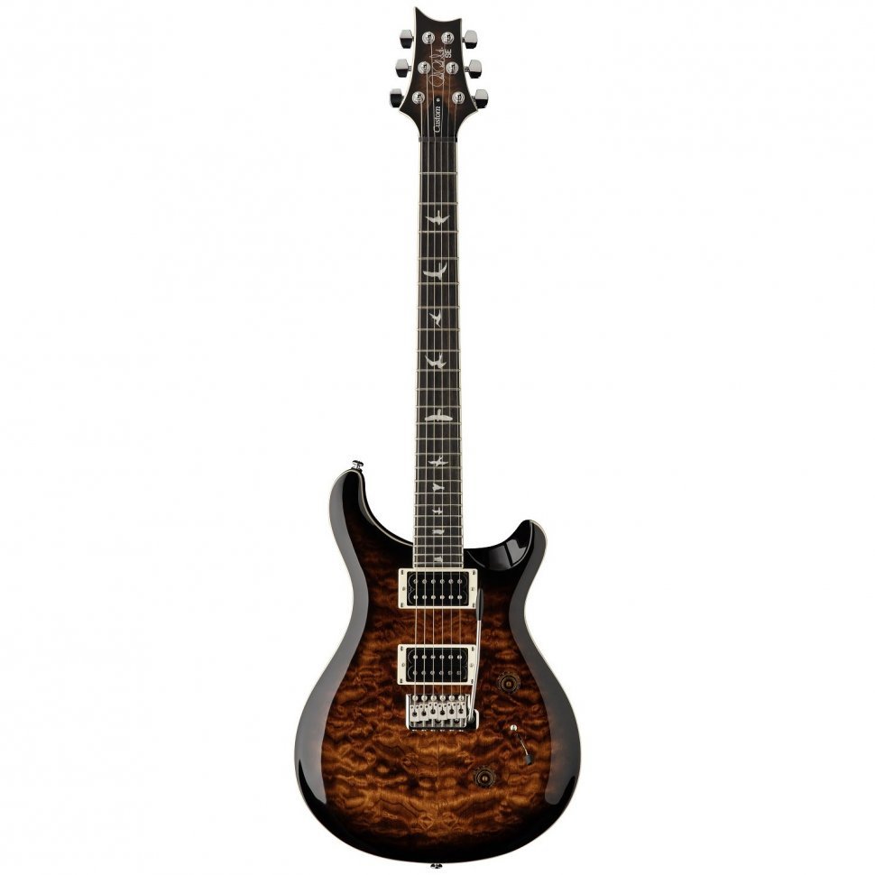 Электрогитара PRS SE Custom 24 Quilt (Black Gold Burst)