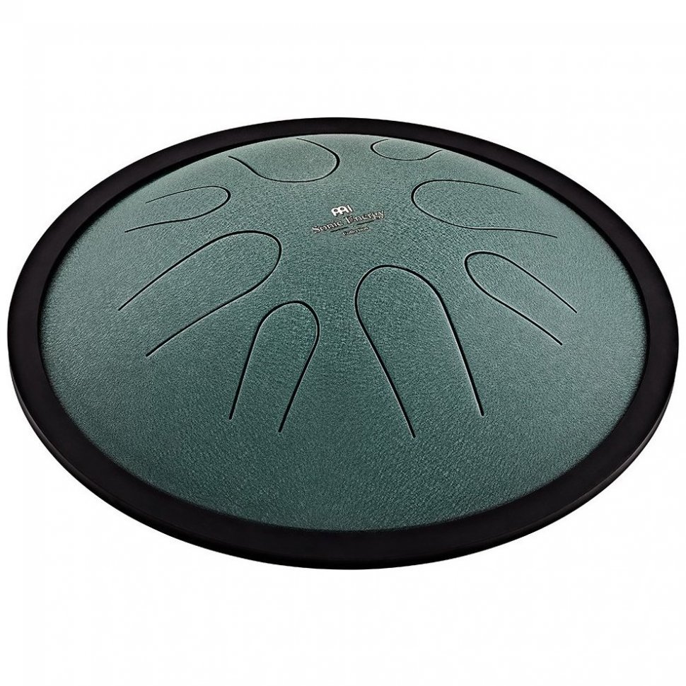 Глюкофоны Meinl Sonic Energy CSTD1DG Steel Tongue Drum B-Minor (10") Dark Green