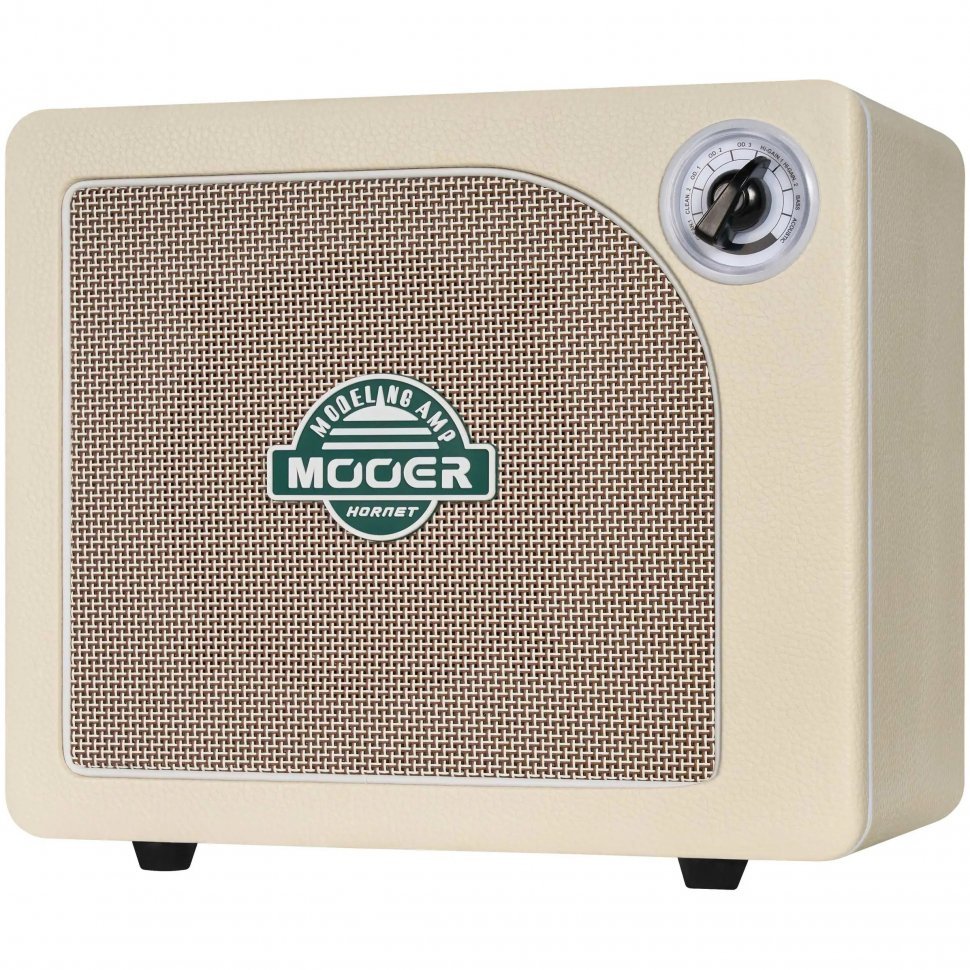 Комбопідсилювач до електрогітари Mooer Hornet 15W Li (White)