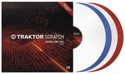 Native Instruments TRAKTOR SCRATCH Control Vinyl MK2 Red - Фото №114021
