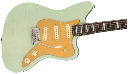 Электрогитара Fender Parallel Universe Ii Strat Jazz Deluxe Transparent Faded Seafoam Green - Фото №137167