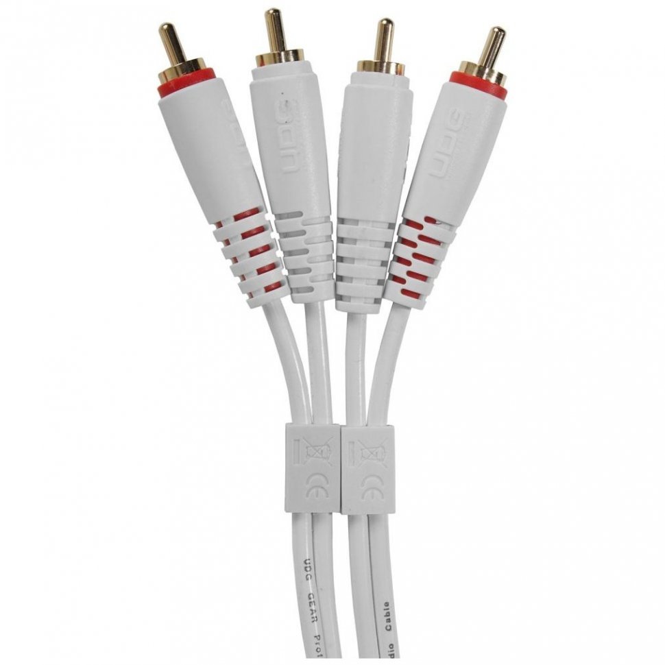 Кабель UDG Set RCA - RCA White 3m (U97003WH)