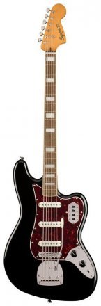 Бас-гитара Squier by Fender CLASSIC VIBE BASS VI LR BLACK - Фото №133034