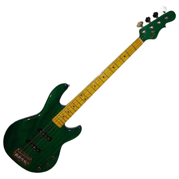 Бас-гитара G&L JB2 FOUR STRINGS (Clear Forest Green. maple)