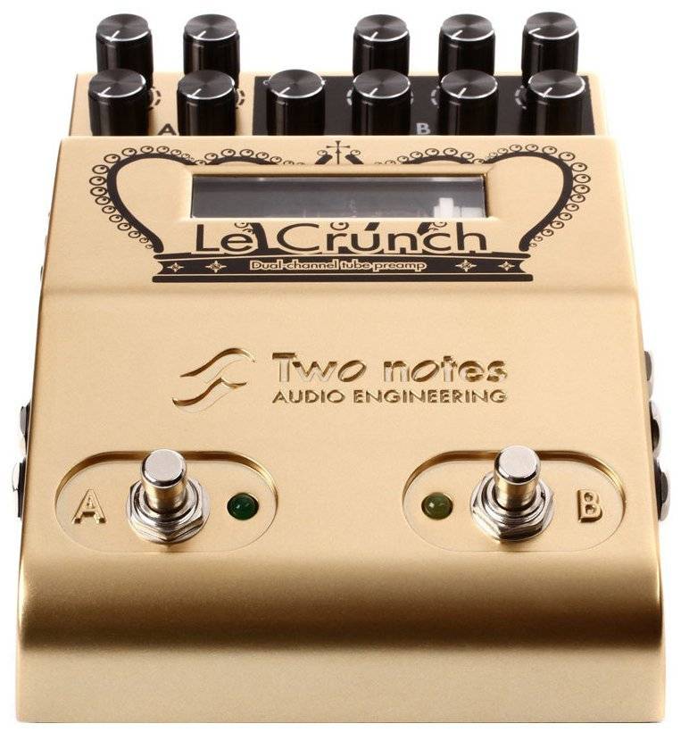 ギター Two Notes Le Crunch Le Crunch 2-channel British Tones Tube Preamp Pedal