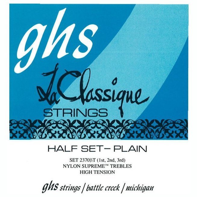 Струни для класичної гітари GHS La Classique 2370 Hard Tension
