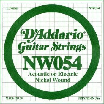 Струны для электрогитары D&#039;Addario NW054 XL Nickel Wound 054 - Фото №17756