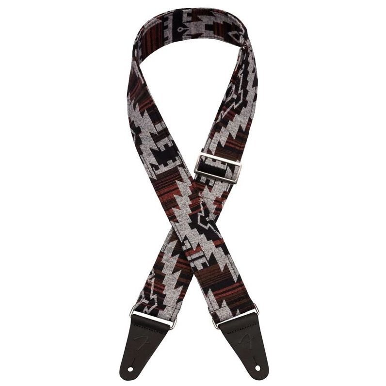 Гитарный ремень Fender Strap 2" Zion Aztec Black