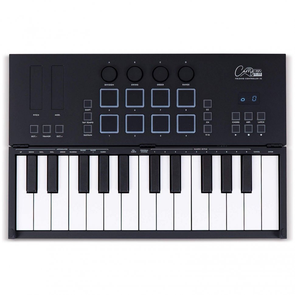 Midi-контроллер Carry-on Folding Controller 25 Black