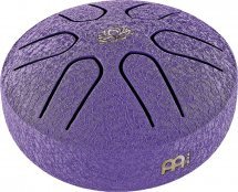 Meinl Sonic Energy PSTD1PLF Steel Tongue Drum A-Major (3") Lotus Flower Purple