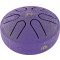 Meinl Sonic Energy PSTD1PLF Steel Tongue Drum A-Major (3") Lotus Flower Purple