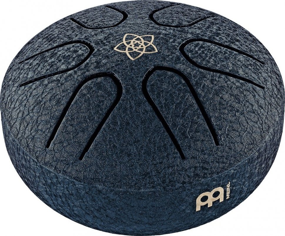 Глюкофоны Meinl Sonic Energy PSTD2NBVF Steel Tongue Drum A-Major (3") Venus Flower Navy Blue
