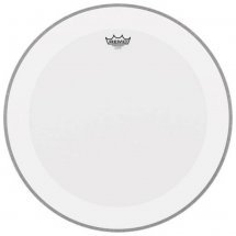 Remo Bass, POWERSTROKE 4, Coated, 22&quot; Diameter, With Impact Patch