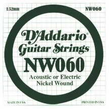 D'Addario NW060 XL Nickel Wound 060