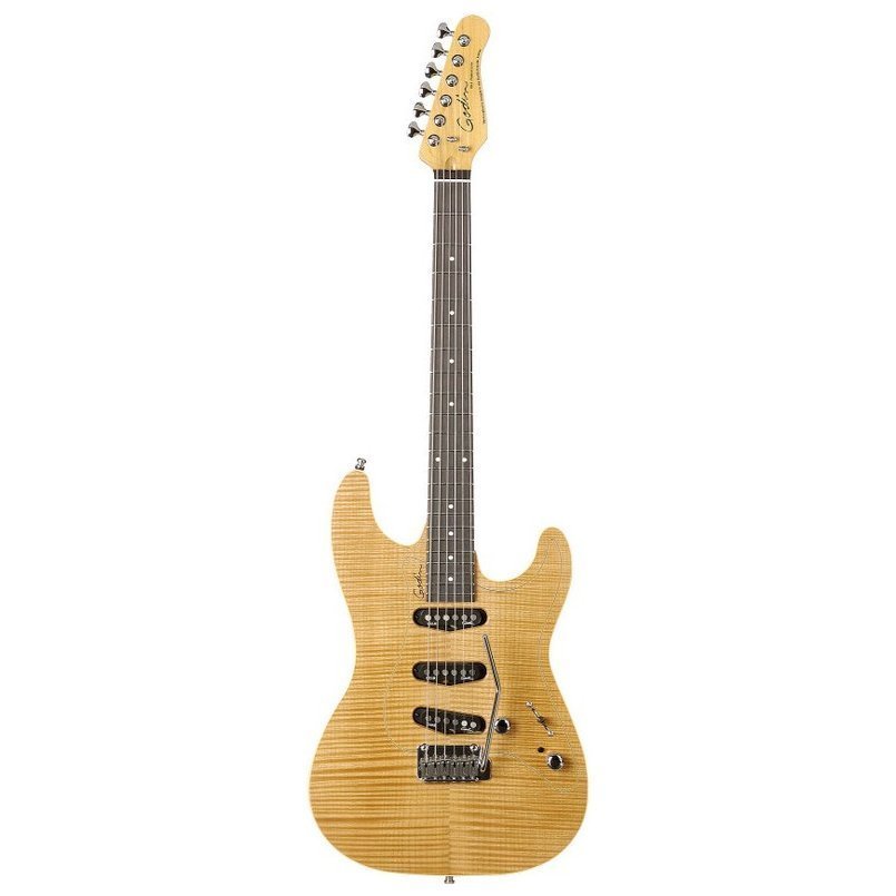 Электрогитара Godin 031092 - PASSION RG3 Natural Flame RN with Tour Case