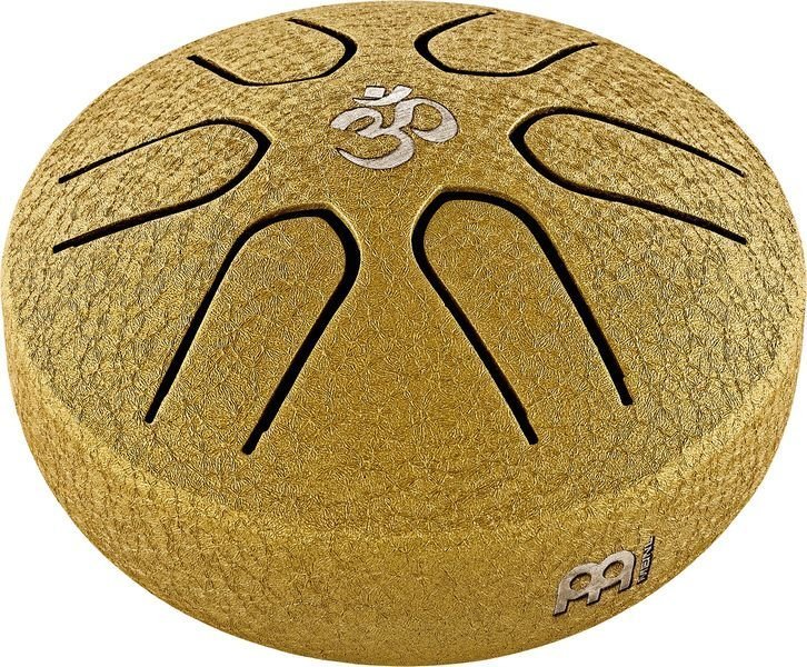 Глюкофоны Meinl Sonic Energy PSTD3GOM Steel Tongue Drum A-Major (3") Om Gold