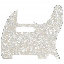 Fender 8-Hole Mount Multi-Ply Telecaster Pickguards White Aged Pearloid