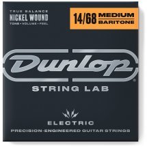 Dunlop Den1468 Nickel Wound Electric Baritone Guitar Strings (14-68)