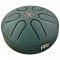 Meinl Sonic Energy PSTD4DGGOL Steel Tongue Drum A-Major (3") Germ of Life Dark Green