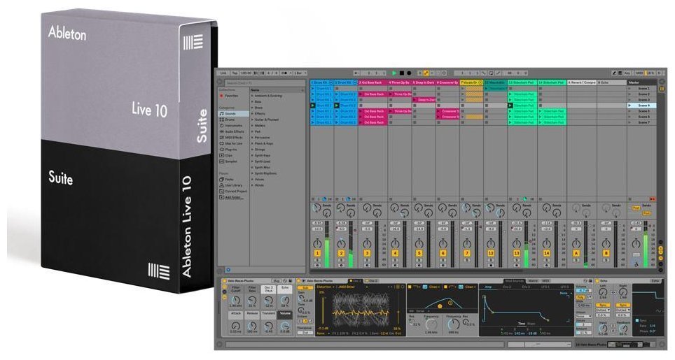 Программное обеспечение Ableton Live 10 Suite, UPG from Live 7-9 Suite Программное обеспечение Ableton Live 10 Suite, UPG from Live 7-9 Suite