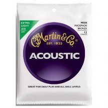 Martin M500 Traditional Acoustic 92/8 Phosphor Bronze Extra Light 12-String (10-47)