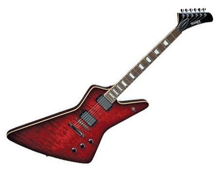 Електрогітара Hamer STDQEDCBK