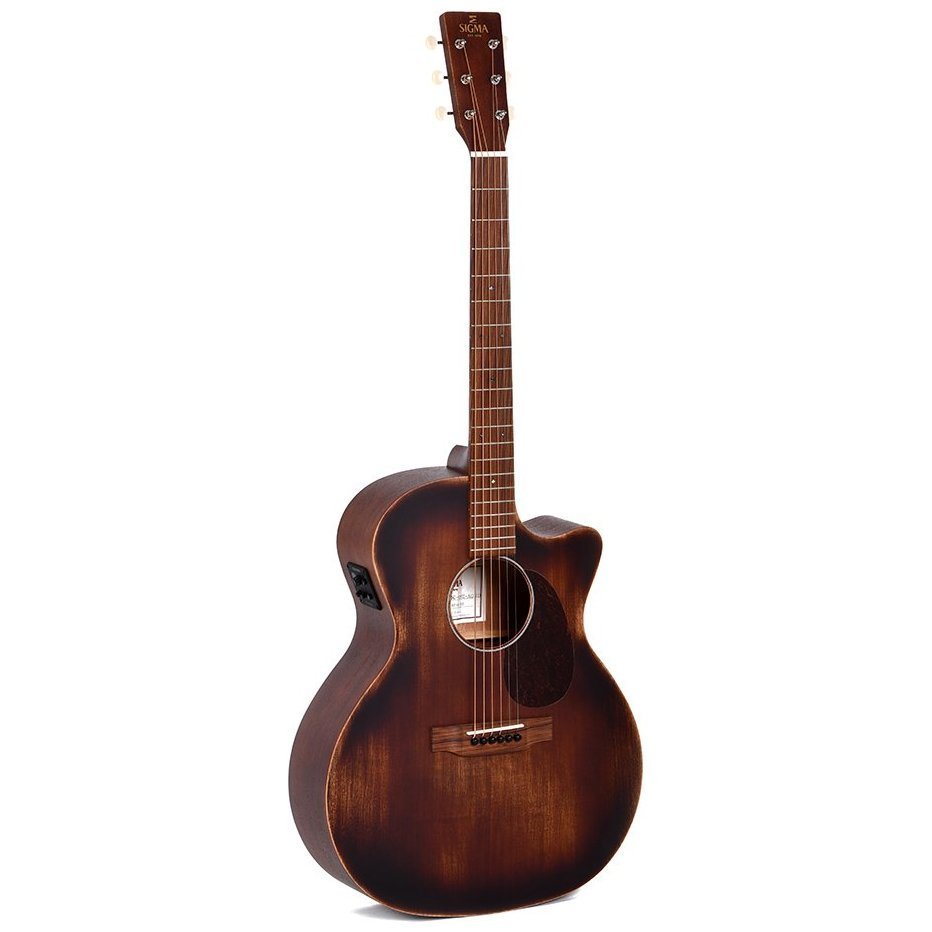 Электроакустическая гитара Sigma GMC-15E-AGED