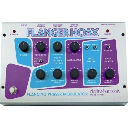 Педаль для гітари Electro-Harmonix Flanger Hoax - Фото №15055