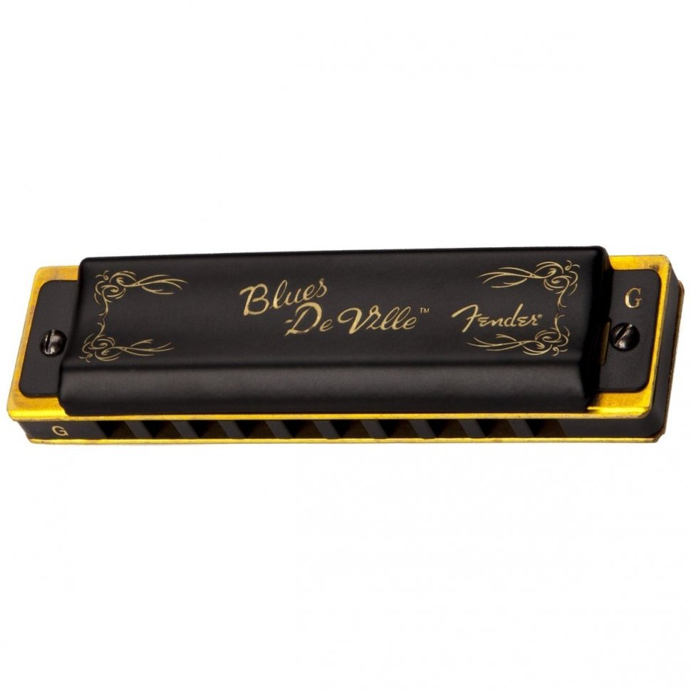 Губна гармошка Fender HARMONICA BLUES DEVILLE G