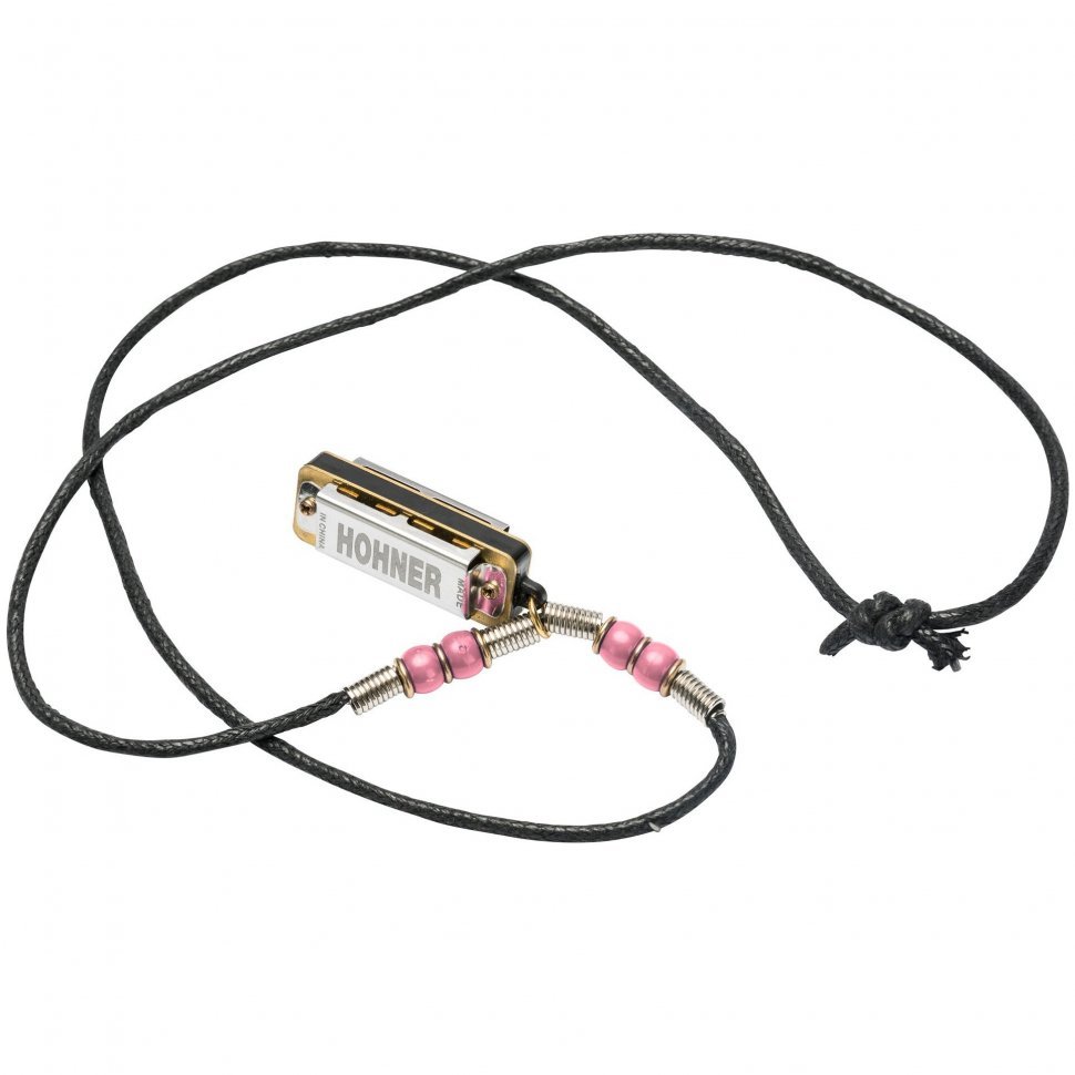 Губная гармошка Hohner Miniature Mini Necklace M38N-PI C-major Pink (1 pc.)