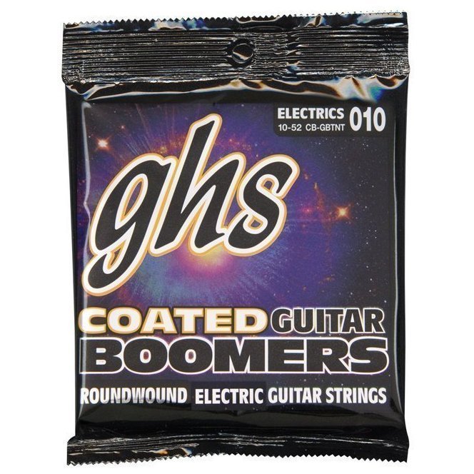 Струни для електрогітари GHS Coated Boomers CB-GBTNT, 10-52