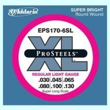  D'Addario EPS170-6SL Pro Steels Light 6 String 30-130