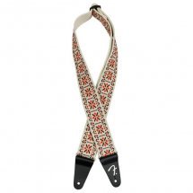 Fender Strap 2&quot; Pasadena Woven Lattice Orange