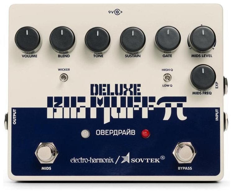 Педаль для гитары Electro-Harmonix SOVTEK DELUXE BIG MUFF PI