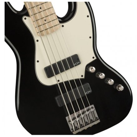 Бас-гитара SQUIER by FENDER CONTEMPORARY ACTIVE J-BASS V HH MN BLACK - Фото №103941