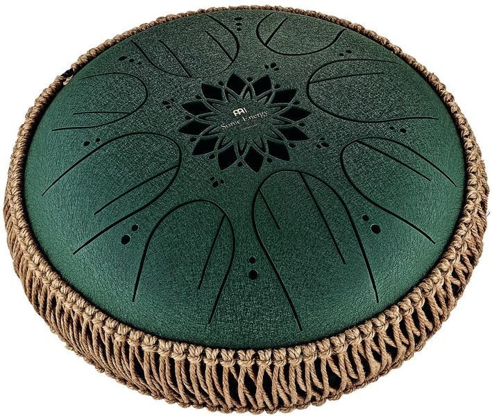 Глюкофоны Meinl Sonic Energy MOSTD4DG Octave Steel Tongue Drum F#-Minor (10") Dark Green
