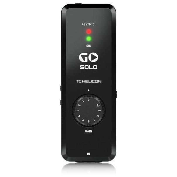 Звукова карта TC-Helicon GO SOLO