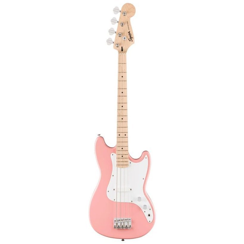 Бас-гитара Squier by Fender Sonic FSR Bronco Bass Shell Pink