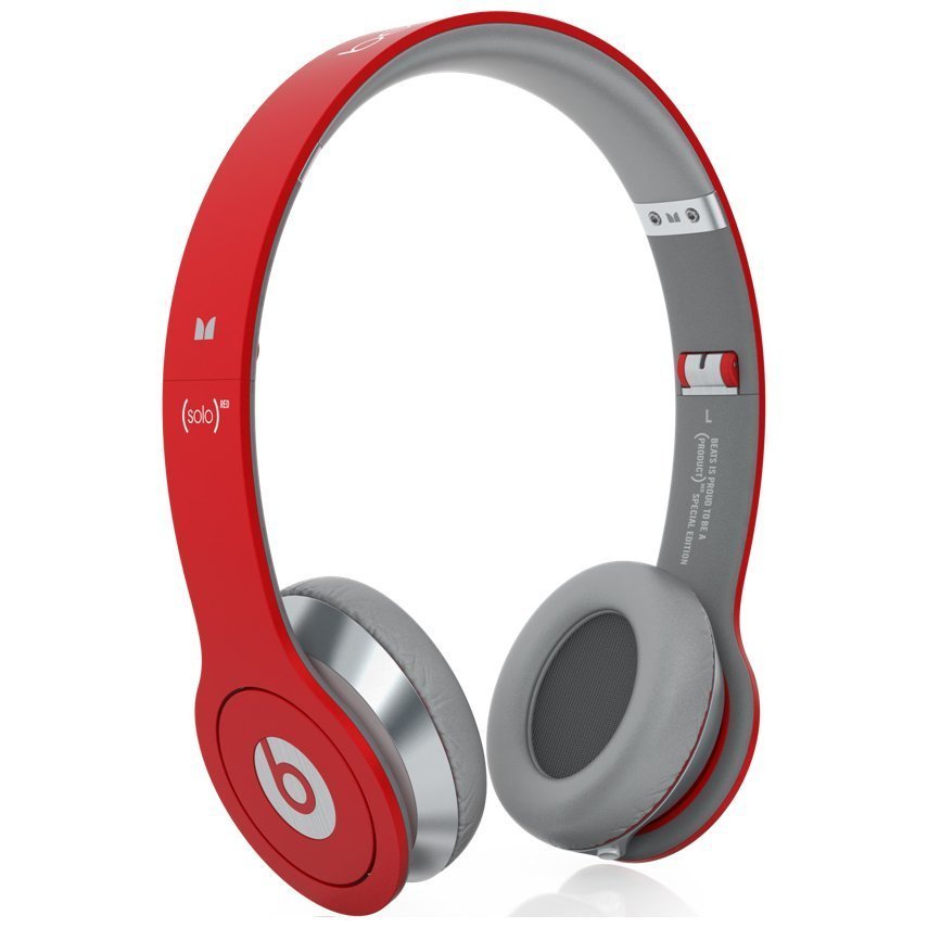 Наушники Monster Beats Solo HD Red Наушники Monster Beats Solo HD Red