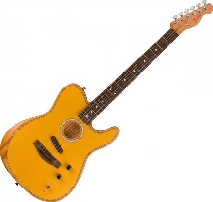 Электроакустическая гитара Fender Acoustasonic Player Telecaster Butterscotch Blonde - Фото №140807